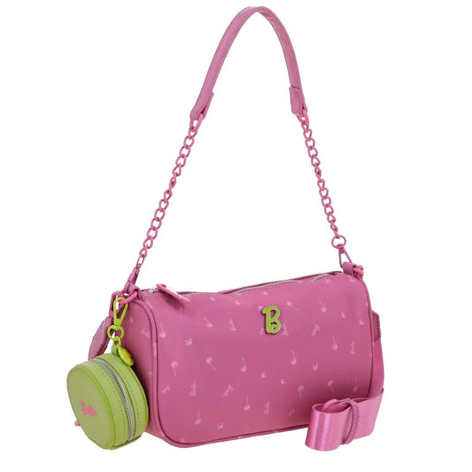 BOLSO BAGUETTE ROSA BARBIE BY GORETT