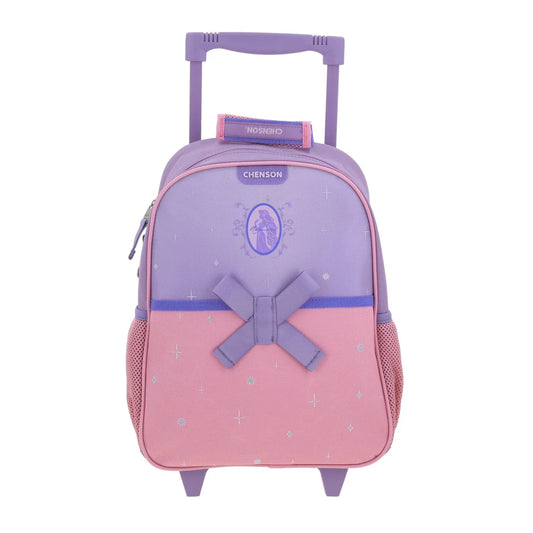 MOCHILA CON RUEDAS LILA PRINCESAS STARDUST KINDER