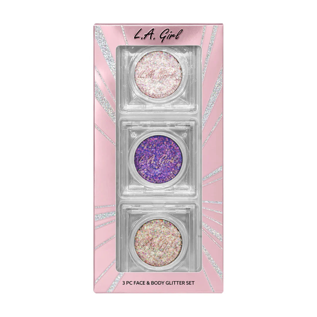 3 PCS SET FACE & BODY GLITTER